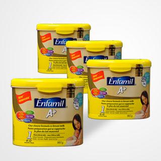 4ƿװ޳Enfamil A+1̷DHA&ARA 1 663g*4