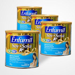 4ƿװô޳Enfamil Soy A+ 1Ӥ䷽̷730g*4