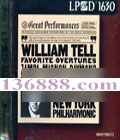 WILLIAM TELLFAVORITE OVERTURES BERNSTEIN LPCD1630  [1CD]