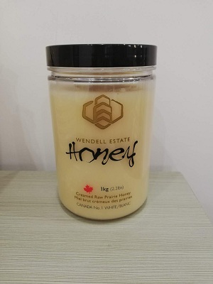 加拿大温德尔白蜜Wendell Estate Honey白蜜 单瓶/1kg(仅送中国)